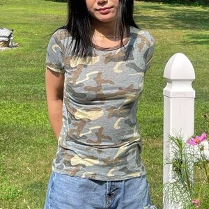 Madewell Camo T-Shirt